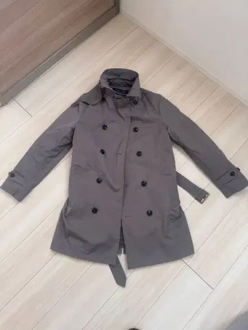 ZARA MAN 그레이 트렌치코트 S