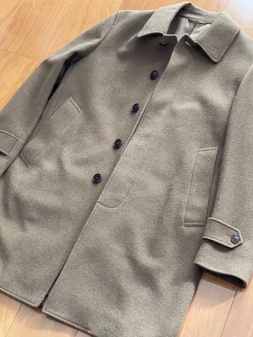 유나이티드 애로우즈 스텐카라 코트 캐시미어 혼방 S 사이즈 카멜