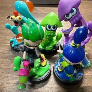 스플래툰 amiibo 5체 세트