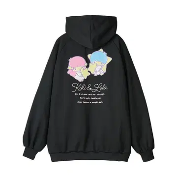 산리오 키키라라 지퍼 후드티 리틀트윈스타