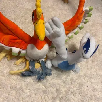 칠색조 루기아 봉제 인형 2체 세트 포켓몬 센터