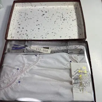 493 실크 100% 화이트 컬러 오비 장식 천