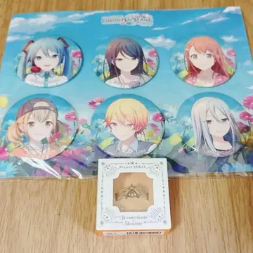 [ 정가 이하! ] 감사제 텐마 츠카사 반지 BNW 캔뱃지 세트 프로세카