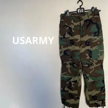 USARMY 카고 팬츠 카모플라쥬 카모 군용 밀리터리 트라우저