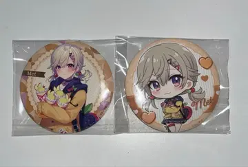 브이스포 gigo 코모리 메토 캔뱃지 2개 세트