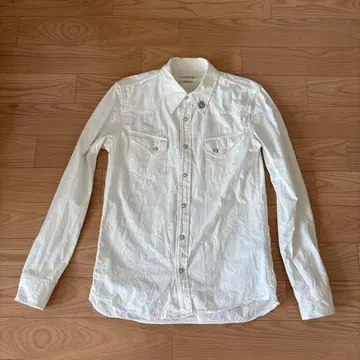 레미 레리프 The Golden State 화이트 긴팔 셔츠