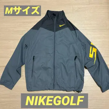 거의 미사용 나이키 골프 나일론 자켓 M 사이즈 그레이