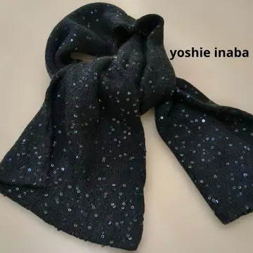 yoshie inaba 블랙 스팽글 스톨