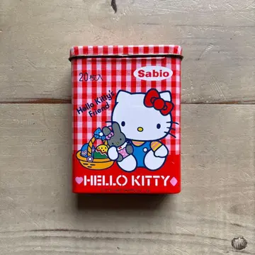 쇼와 레트로 캔 HELLO KITTY 녹슨 S 산리오 레어템