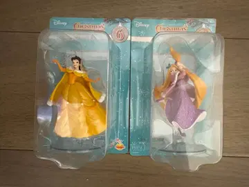 [ 새상품 미사용 ] 크리스마스 시리즈 피규어 2체 세트 벨 라푼젤
