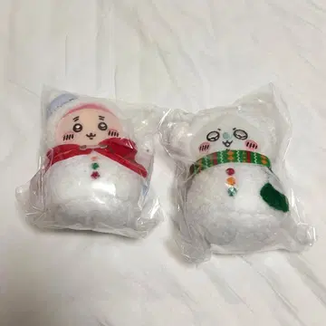 치이카와(먼작귀) 애니버서리 복권 E상 마스코트 모몽가 헌책방 2개 세트