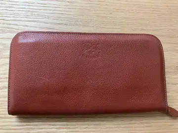 BISONTE 브라운 가죽 장지갑