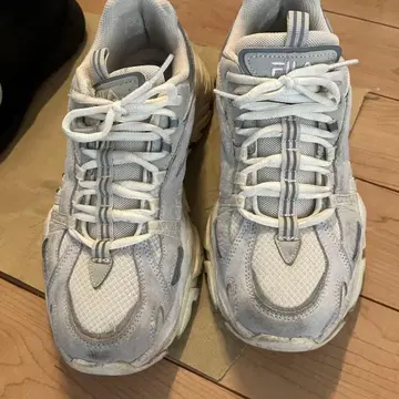 FILA 스니커즈 화이트/그레이