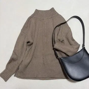 허니서클 로즈 하찌 니트 오버 사이즈 노움코어 캐주얼 M