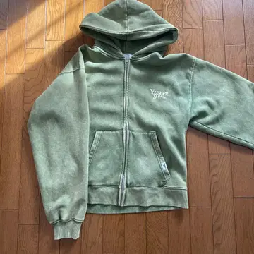 Younger Song 올리브 그린 후드티