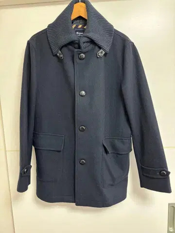 Kent 네이비 단추식 자켓 L