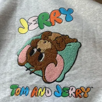 여성용 풀오버 (톰과 제리) 사이즈 L avail 자수