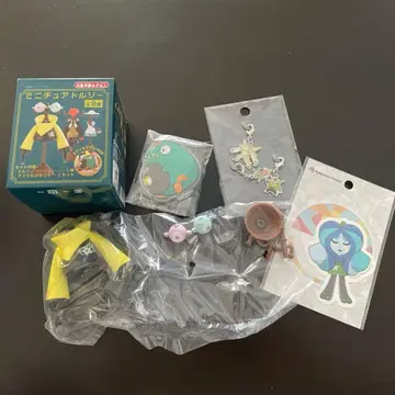 포켓몬 센터 미니어처 토르소 마네킹 (난자모), 메탈 참, 스티커