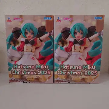 하츠네 미쿠 Christmas 2025 피규어 2개