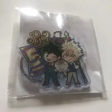 히로아카 미도리야 이즈쿠 바쿠고 카츠키 핏타!데포메 아크릴 키링 특전