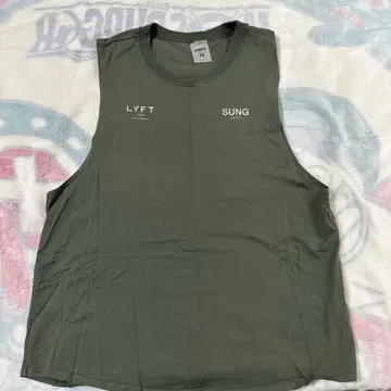 LYFT 탱크탑 M 사이즈 올리브 그린