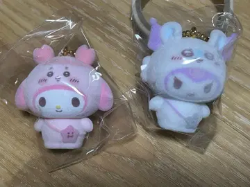 치이카와 x 산리오 시크릿 플로키 마스코트 참