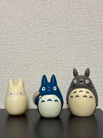 지브리 손가락 인형 대 중 소 토토로 세트