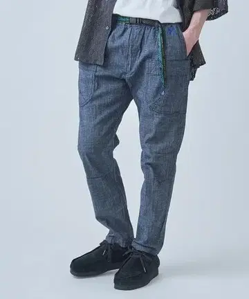 새상품 GERRY 샴브레이 포플린 캠핑 클라이밍 팬츠