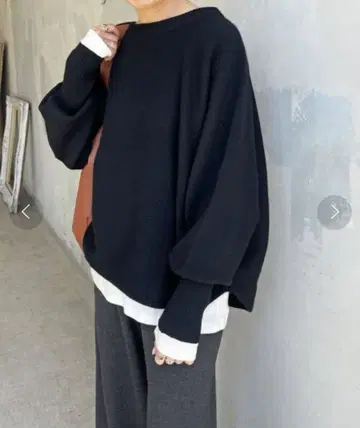 Spick & Span 돌먼 롱 리브 니트