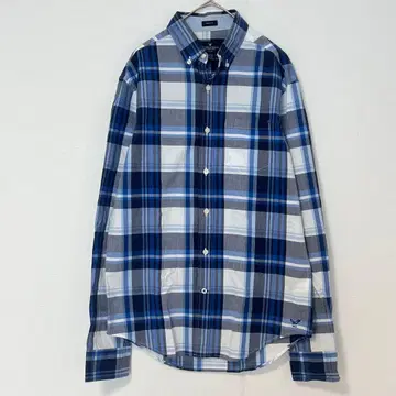 아메리칸 이글 체크 셔츠 [ XS ] 작은 사이즈 코튼 100%