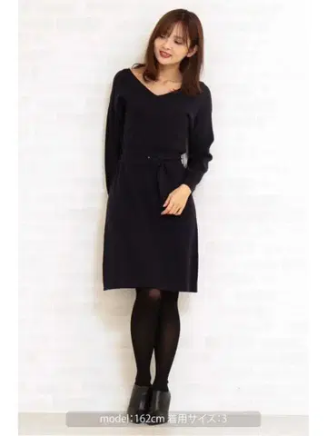 새시 벨트 원피스 프로포션 바디 드레싱