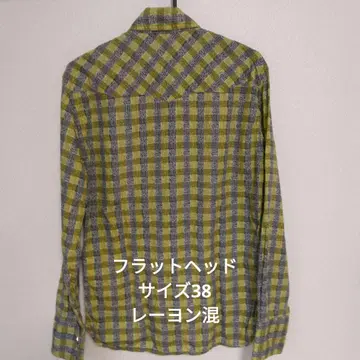 THE FLAT HEAD 웨스턴 셔츠 사이즈 38