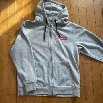 BETTY BOOP 집업 후드티 그레이