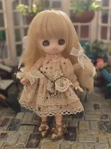 오비츠 11용 가발 (4.5인치) 블론드