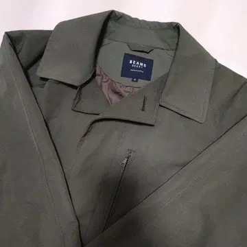 BEAMS 스텐카라 코트 올리브