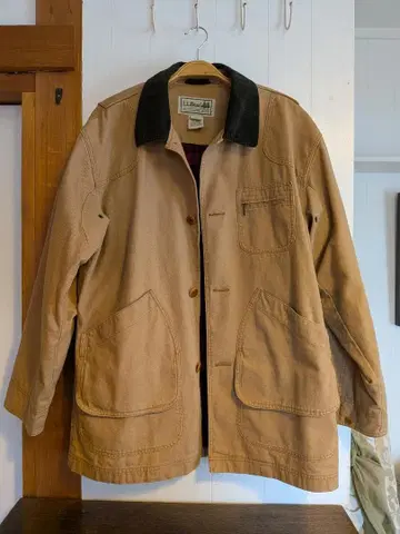 남성용 오리지널 필드 코트, 코튼 안감 부착