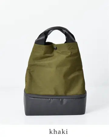 새상품 미사용 KOT-SU WAFUBAG 카키 토트백