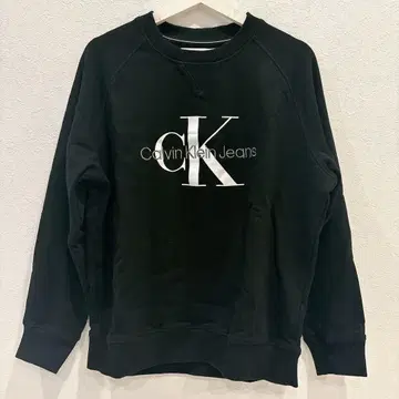 캘빈 클라인 진스 블랙 맨투맨 L