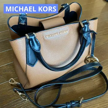 MICHAEL KORS 브라운 핸드백