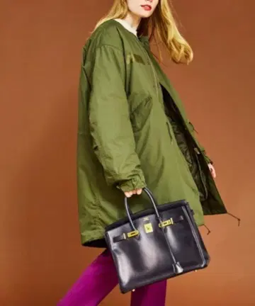 THE SHINZONE 필드 후드티 FIELD PARKA 카키