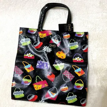 미사용 새상품 택 포함 페이 나일론 토트백 클레이지백