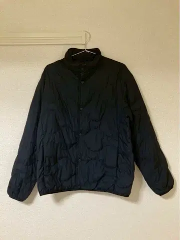 UNIQLO 유니클로 울트라 라이트 다운 웨이브 퀼트 자켓 블랙 S
