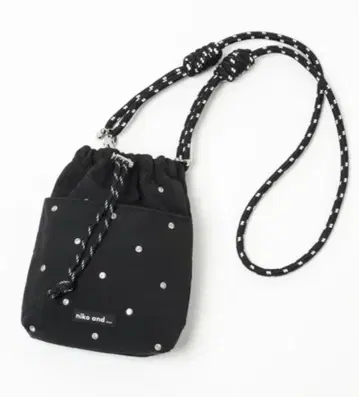 niko and - 비쥬 숄더백 블랙 복조리