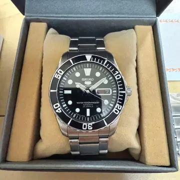 세이코 5 세이코 손목시계 자동 와인딩 SNZF17