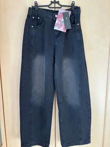 ABITOKYO 워시 가공 데님 팬츠