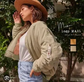 새상품급 sandlessmoon 충전솜 MA1 봄버 자켓 자수 F 완판템