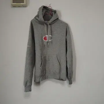 Champion x Atmos 후디 후드티 그레이 L 사이즈