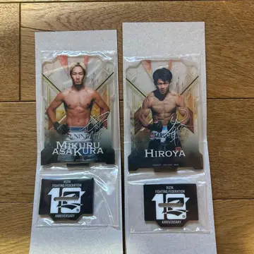 RIZIN 제일복권 아사쿠라 미쿠루 히로야 아크릴 스탠드 세트