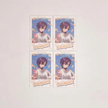 스니스트 다이키리 군 포토 카드