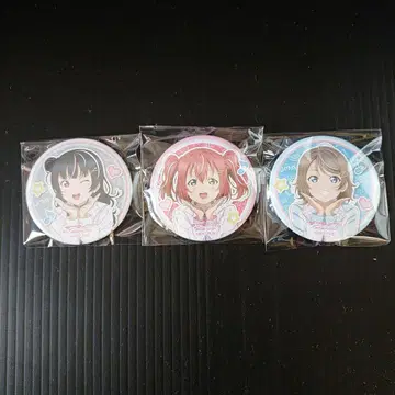러브 라이브 선샤인 와이와이와이 캔뱃지 3개 세트